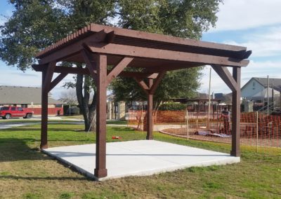 Pergola Concrete Construction General Contractor