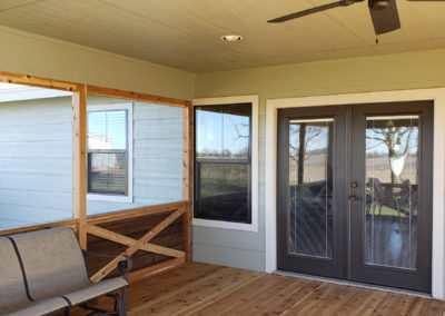 Home Renovation Screened Patio Deck Addition